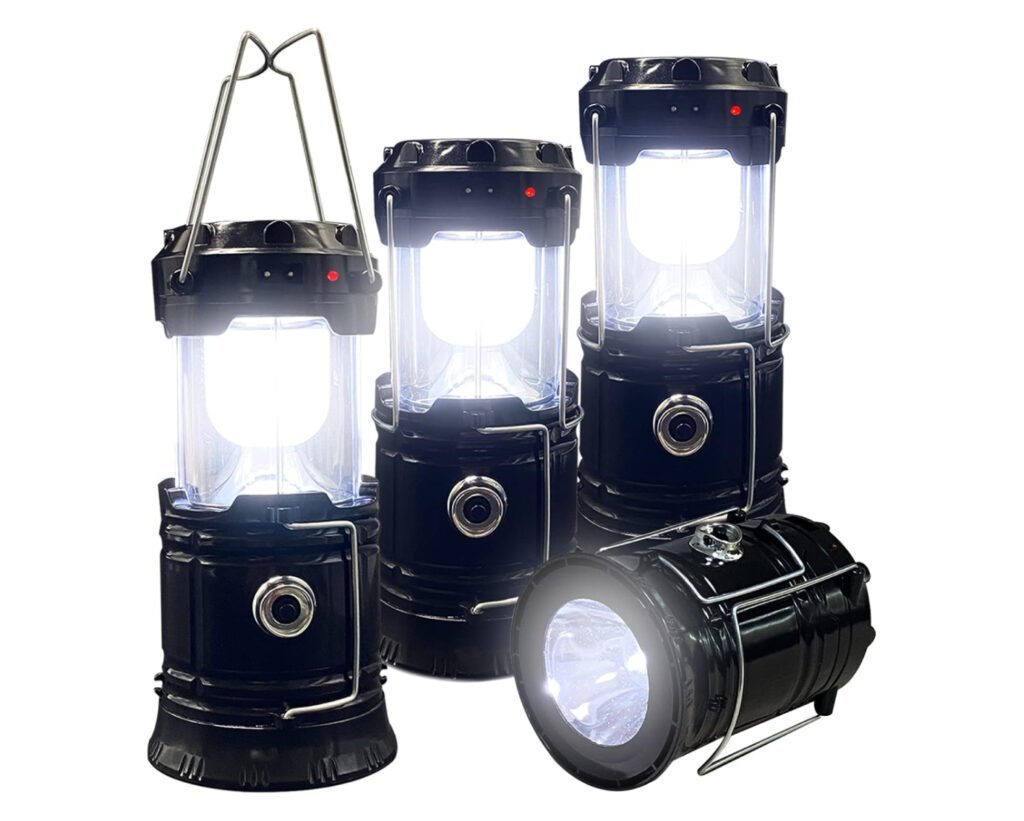 Four, Solar Lantern, Flashlight & Phone Charger