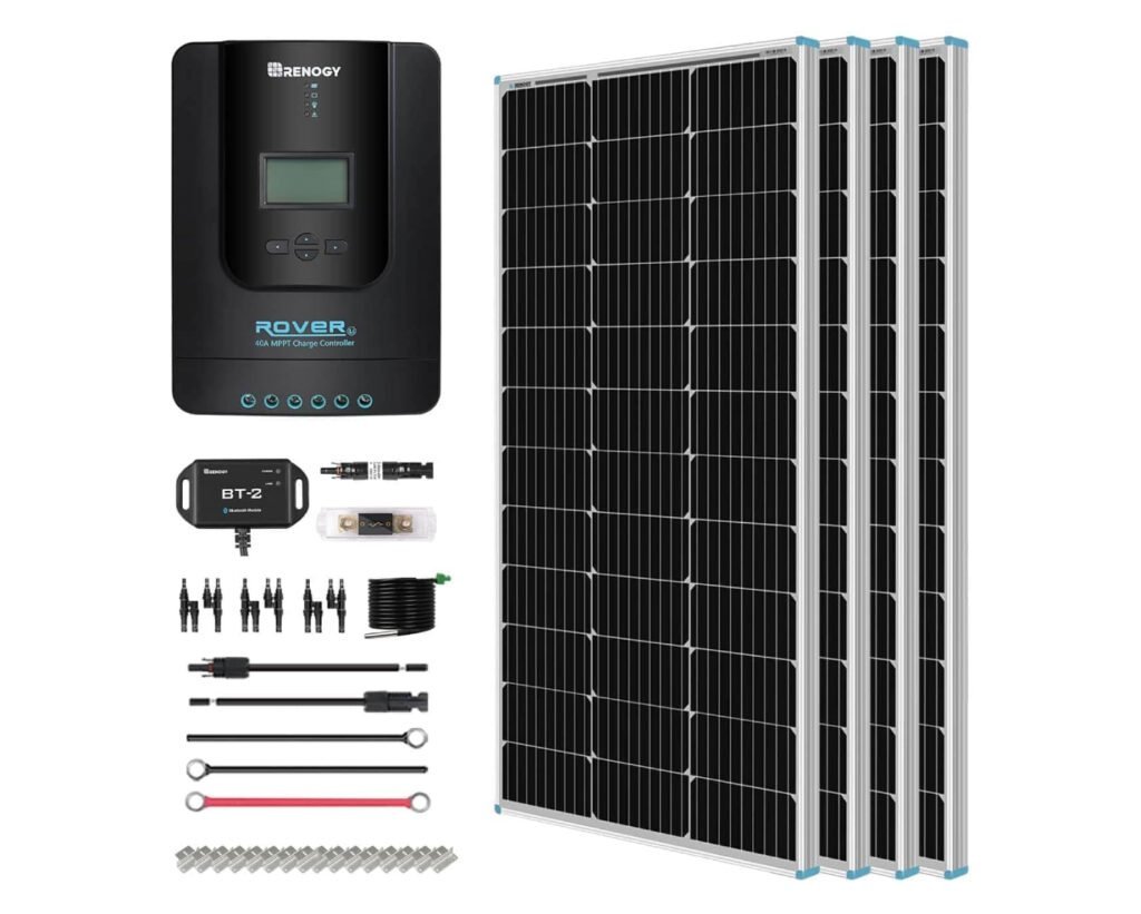 400W PREMIUM 12V Solar Panel Kit, Off Grid System